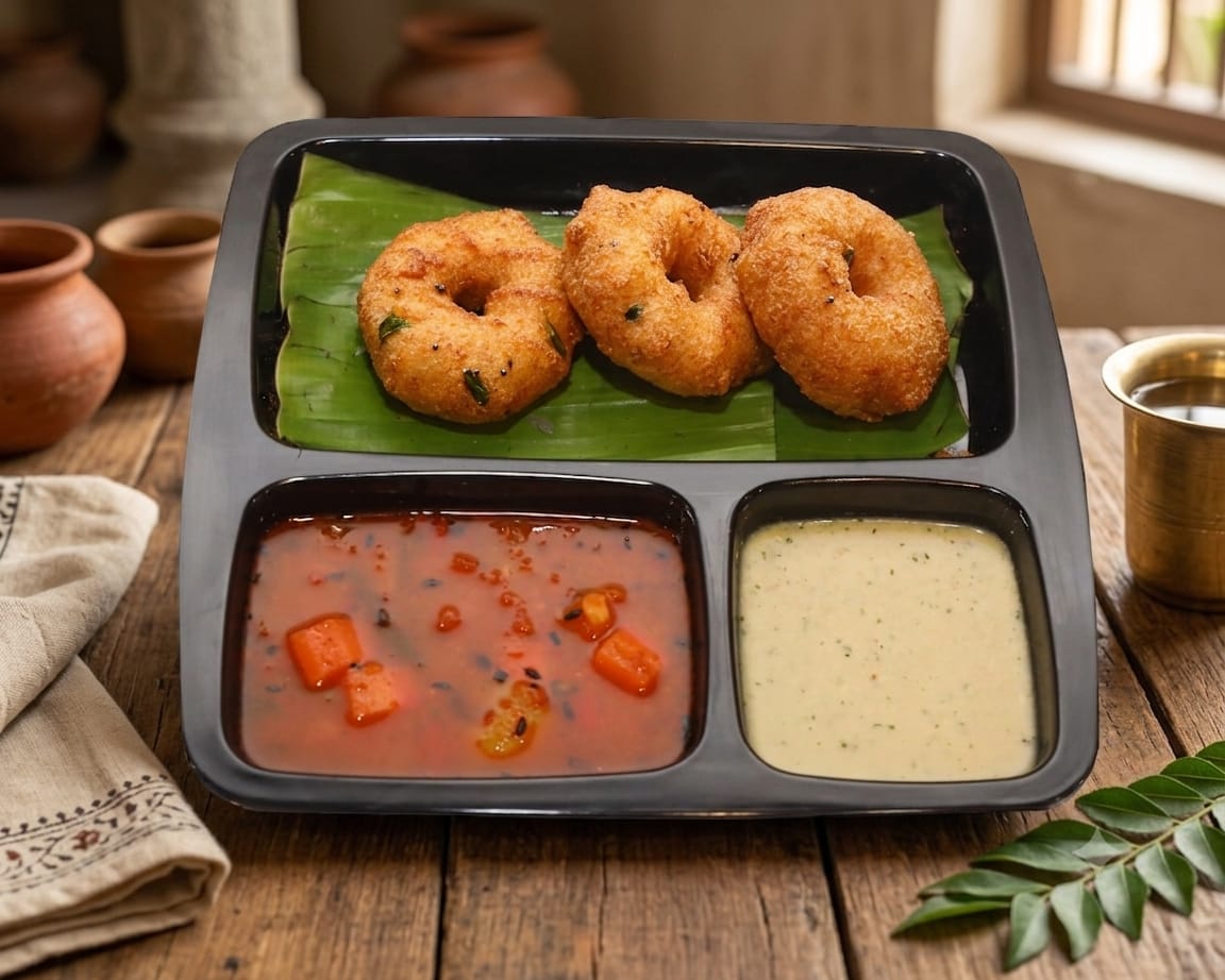 Crisp golden Vada